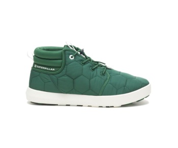 Caterpillar Sneakers South Africa CODE Scout Mid Green - Cat Shoes For Men - SB3846291